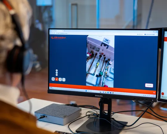 Via 123meekijken bekijkt het KCC live de CV-ketel van de klant. Directe diagnose en efficiëntere planning van monteurs.